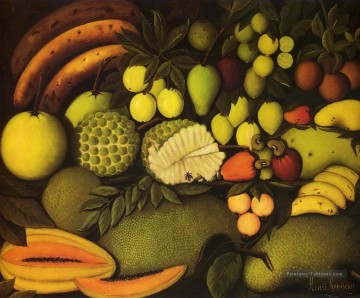 rousseau - fruits Henri Rousseau post impressionnisme Naive primitivisme